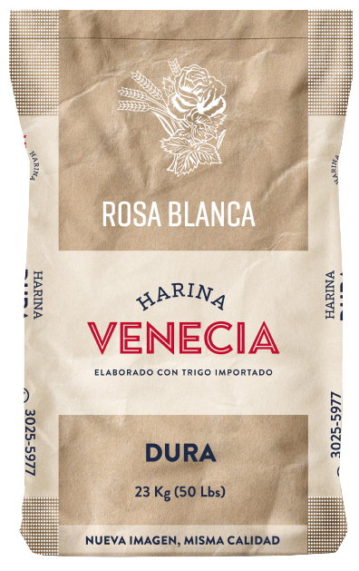 Harina Dura Rosa blanca