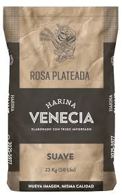 Harina Suave Rosa Plateada